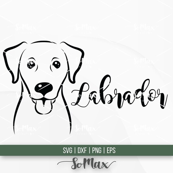 Download Labrador Retriever Svg Labrador Retriever Art Labrador Retriever Decal Labrador Retriever Silhouette Cut File Labrador Clipart