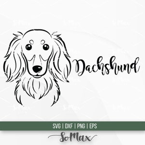 Dachshund Svg, Doxie SVG, Dachshund Png for DIY project, Cutting Image, Cut File