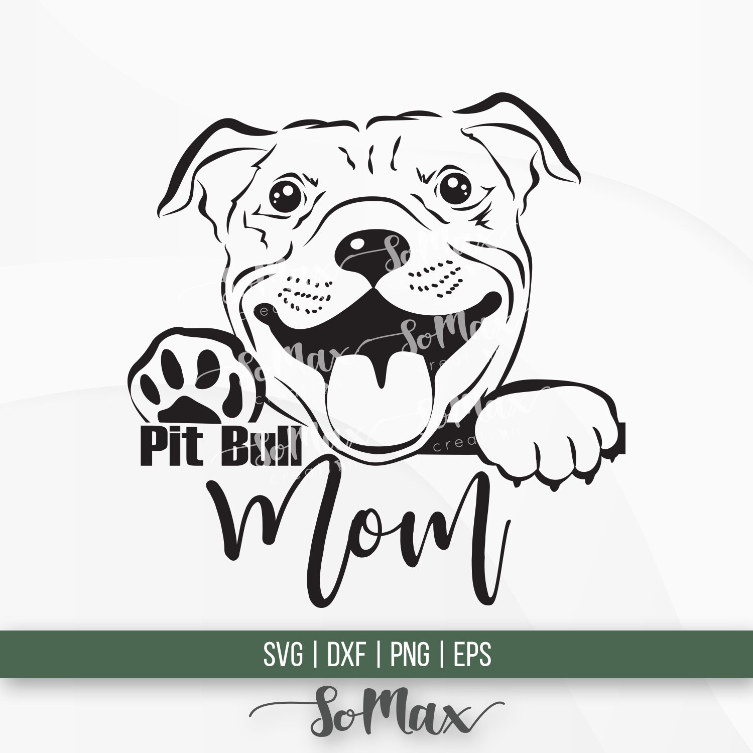 Free Free Pitbull Mama Svg 824 SVG PNG EPS DXF File