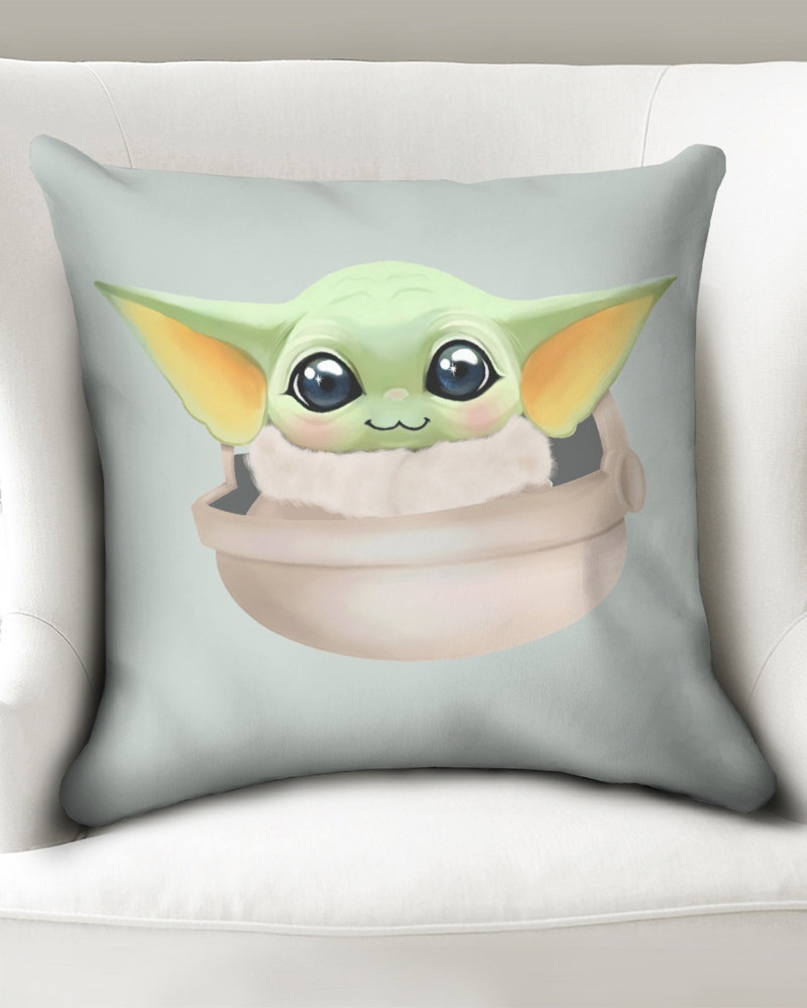 baby yoda pillow plush