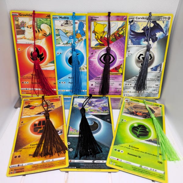 PokéMarks: Where Bookworms and Pokémon Collide in Upcycled Bookmarks