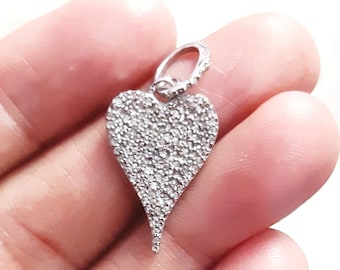 Details about Infinity Charm 925 Sterling Silver 18x14mm Natural Pave Diamond Charm Pendent Details about Infinity Charm 925 Sterling Silver 18x14mm Natural Pave Diamond Charm Pendent