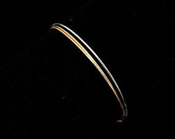 Tri Color Snake Chain Bracelet, Gold Silver Rose Gold Layered