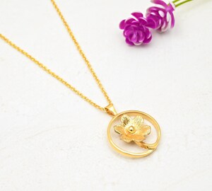 Collier Soleil Bohème - Pendentif Cristal Sur Chaîne 40+5 Cm, Plaqué Or, Cadeau Femme Romantique