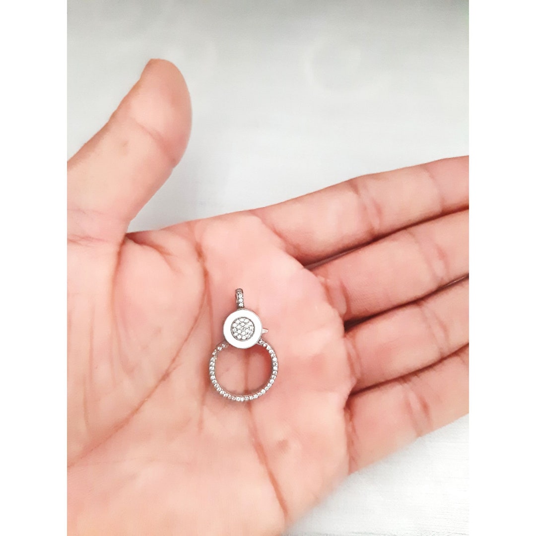 Finding Lobster Lock Clasps 925 Sterling Silver Gemstone Lock Etsy