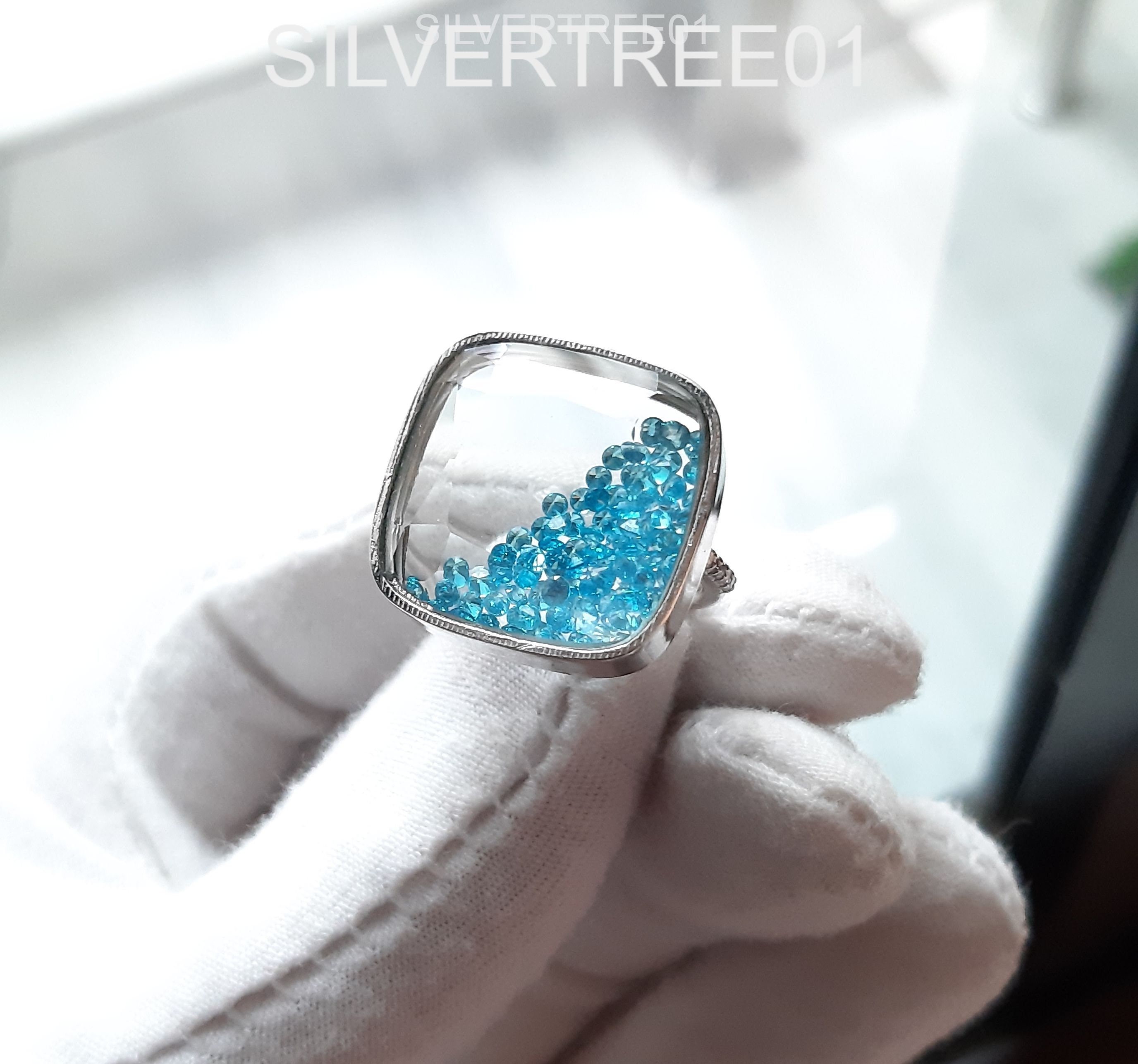 Swarovski Nirvana Rings - Etsy