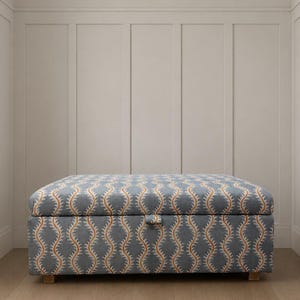Coffee Table Footstool with Storage in Linwood Helter Skelter