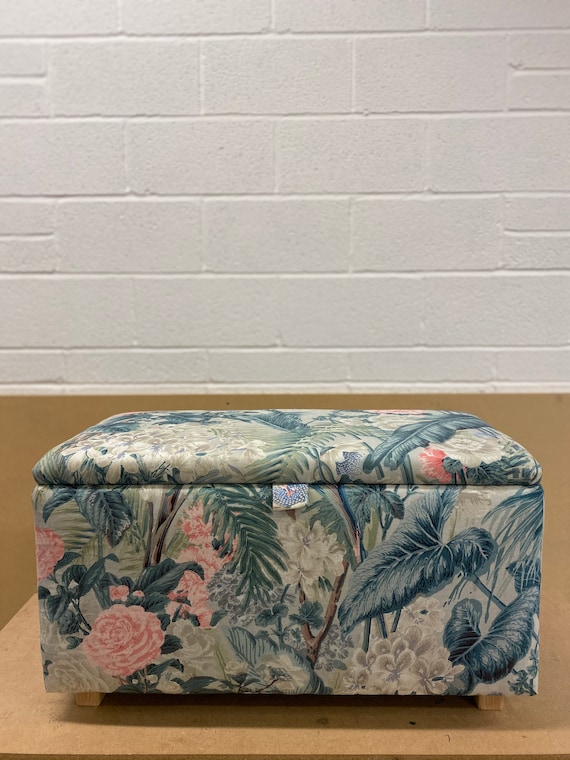Tropical footstool deals