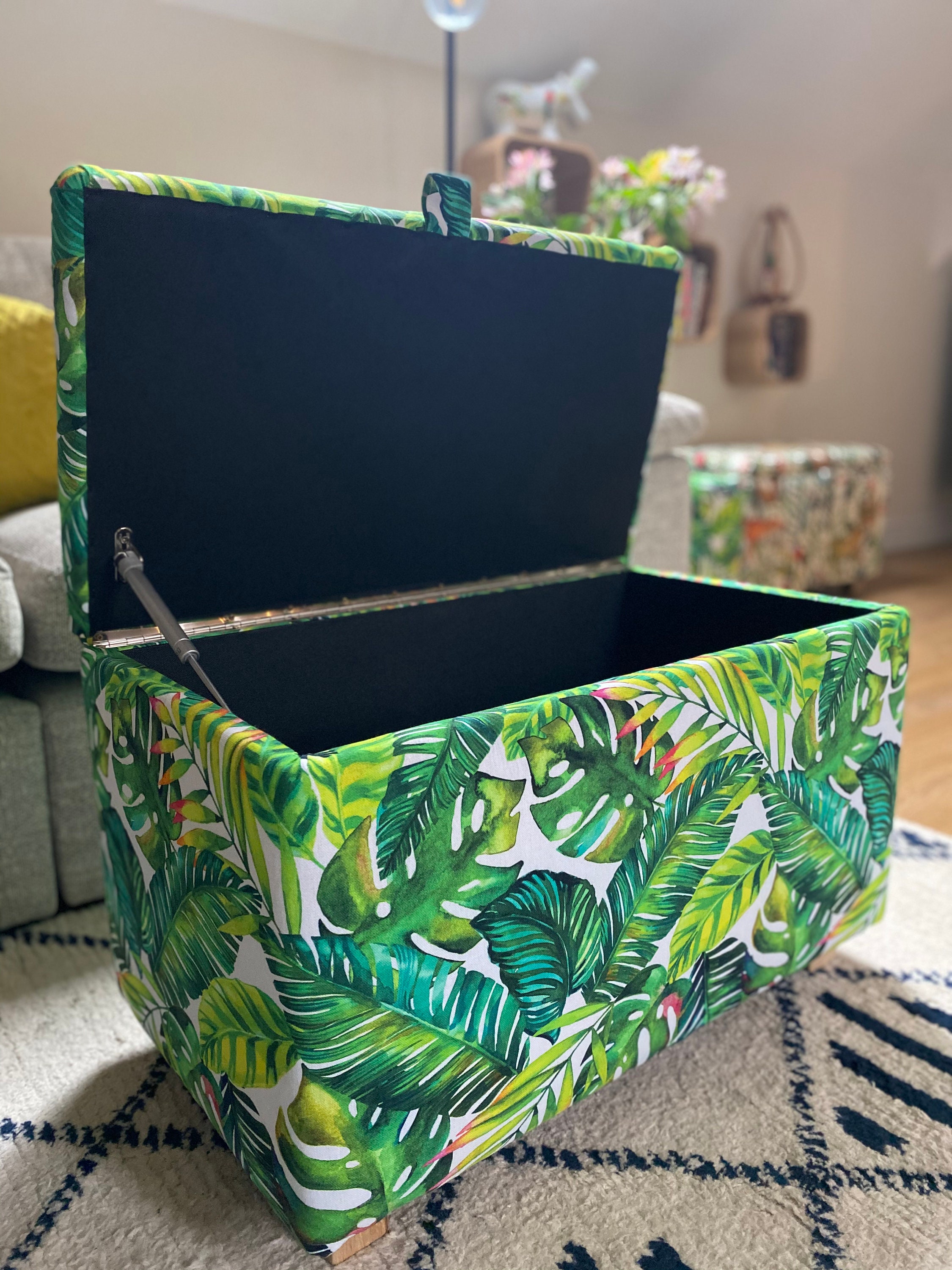 Banana leaf online footstool