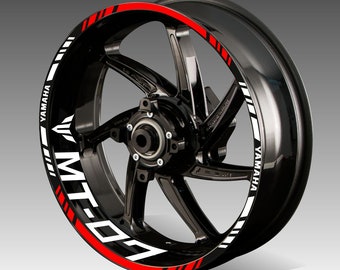 Motorcycle Bike Wheel Decal Rim Sticker 