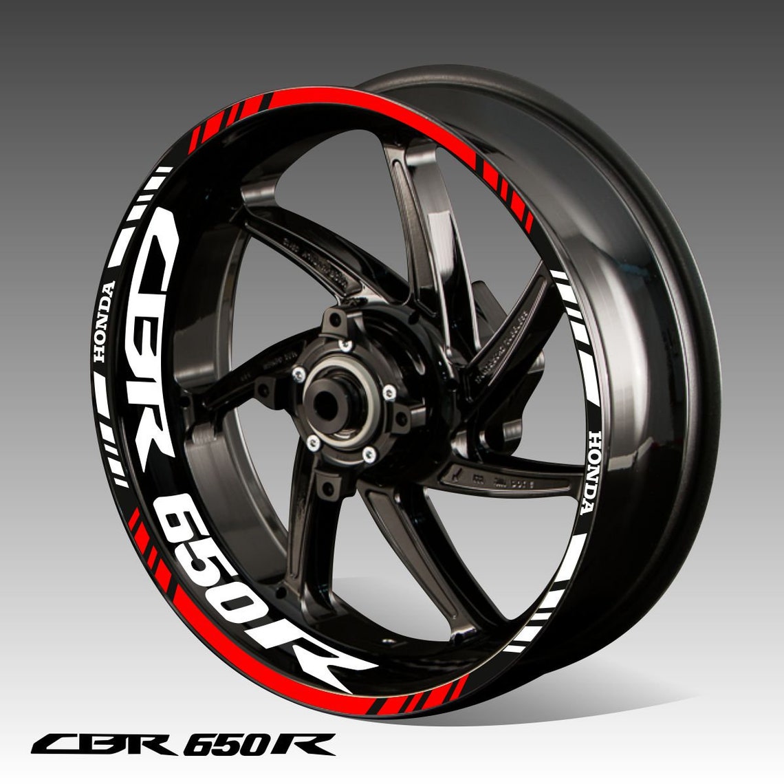 Wheel stripes Honda CBR650R stickers rim tape motorcycle Etsy