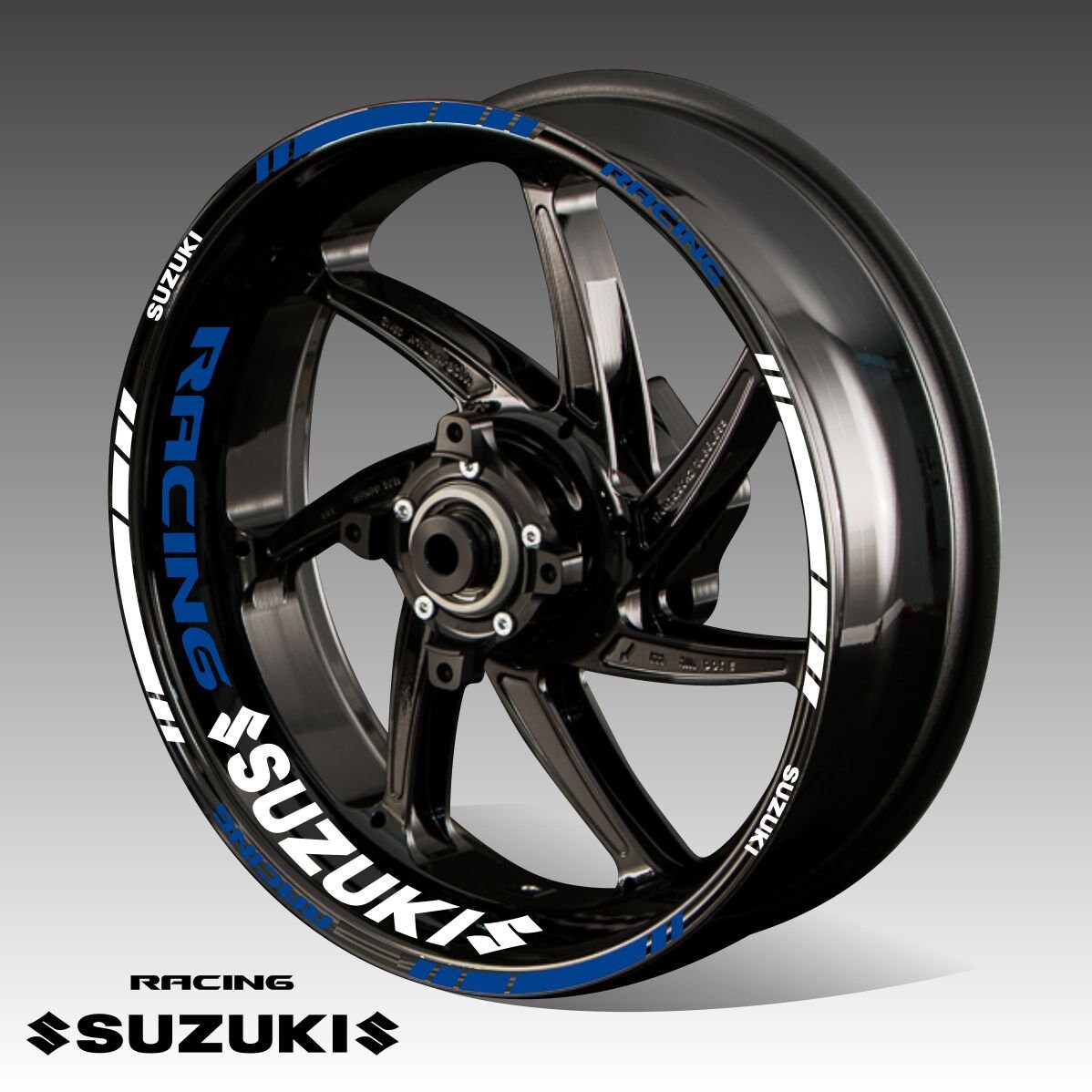Decals wheel Suzuki stickers wheel stripes rim tape Suzuki rim Etsy