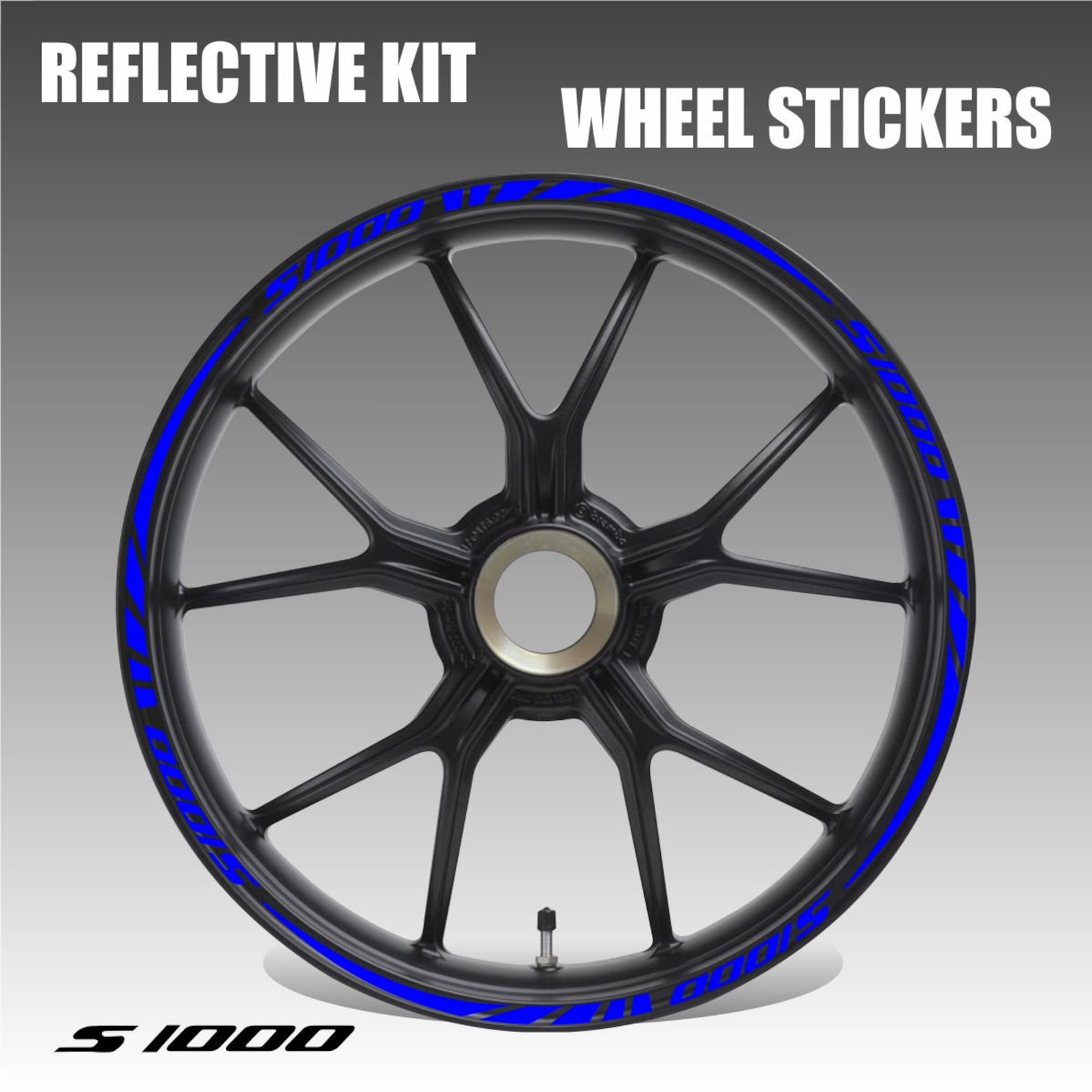 BMW S1000RR wheel decals tape stickers s1000rr s 1000 rr 17 Etsy