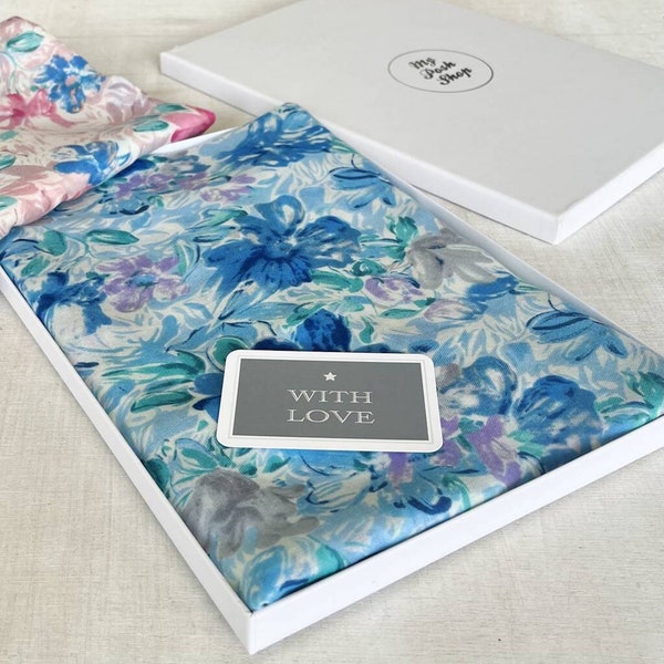 Delicate Blooms Scarf in Gift Box