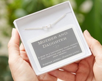 Mother And Daughter Sterling Silver Links Bracelet