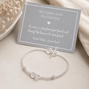Moeder-dochter Infinity Chain Armband: een sentimenteel cadeau voor mama