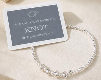 Knot Of Friendship Bracelet: Gift for Friend