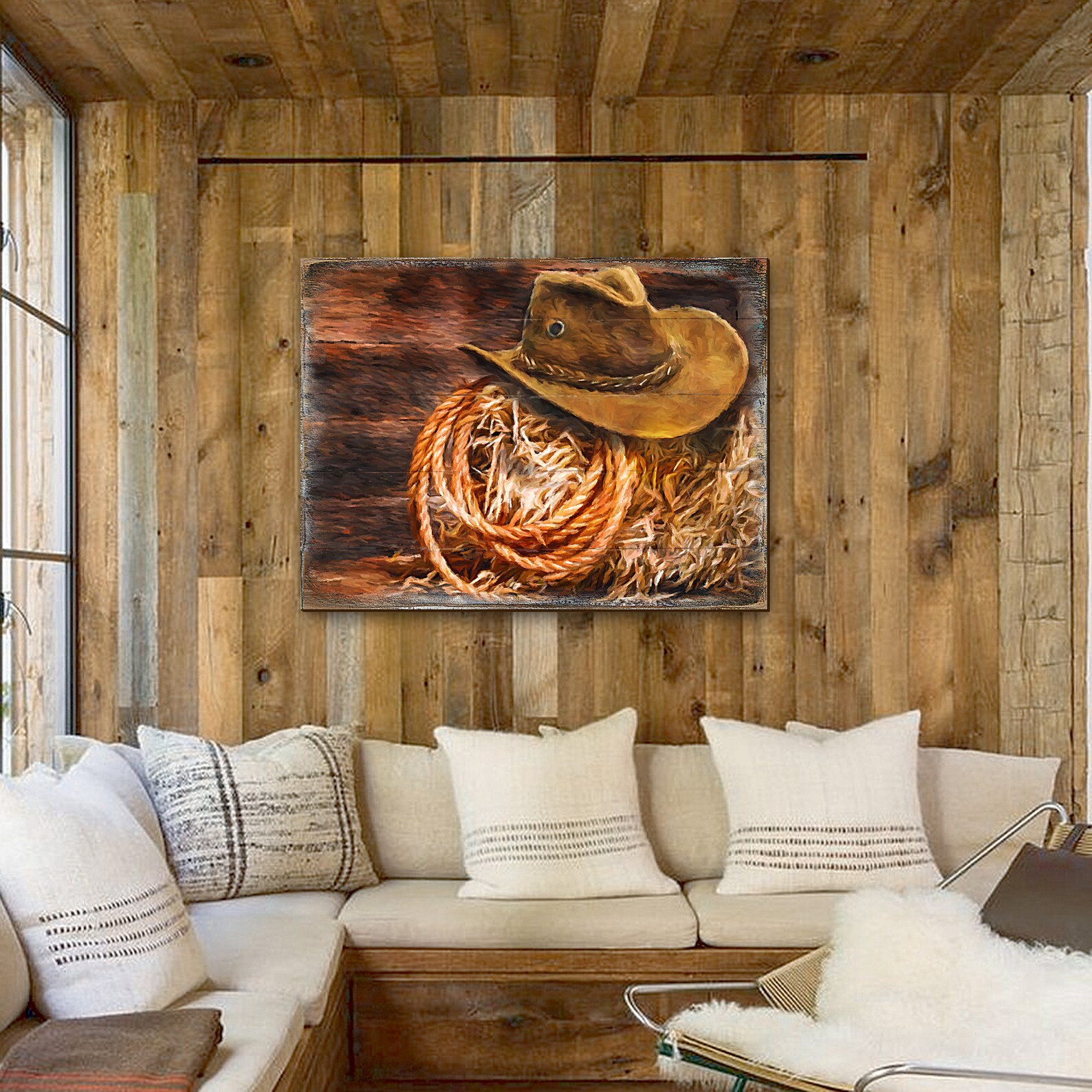 Cowboy Wall Decor Cowboy Wall Art Cowboy Hat Art on Wood - Etsy