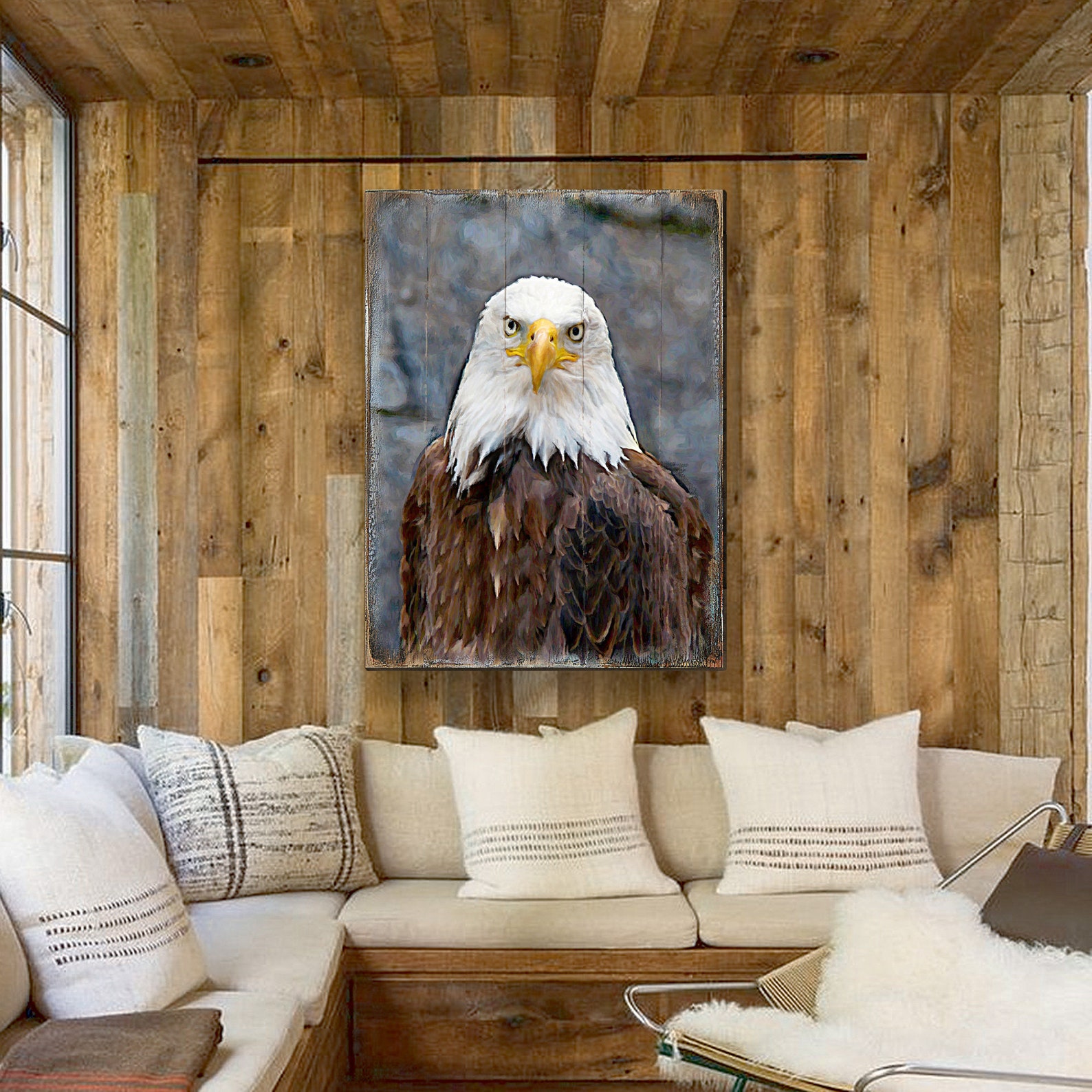 Eagle Decor Bald Eagle Wall Art Bald Eagle Art On Wood Etsy Canada