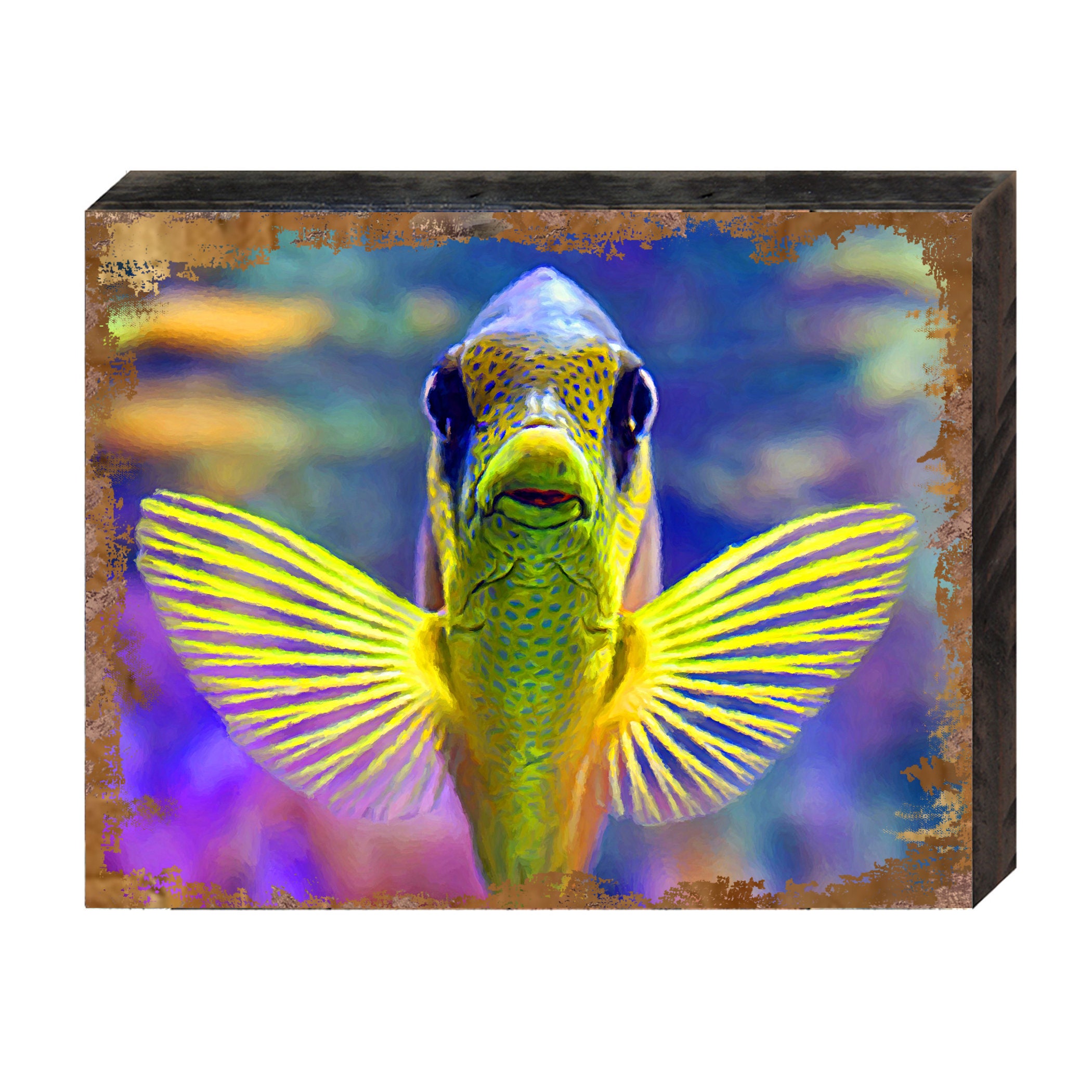 Tropical Fish Wall Decor Wall Art Tropical Fish Art on Etsy