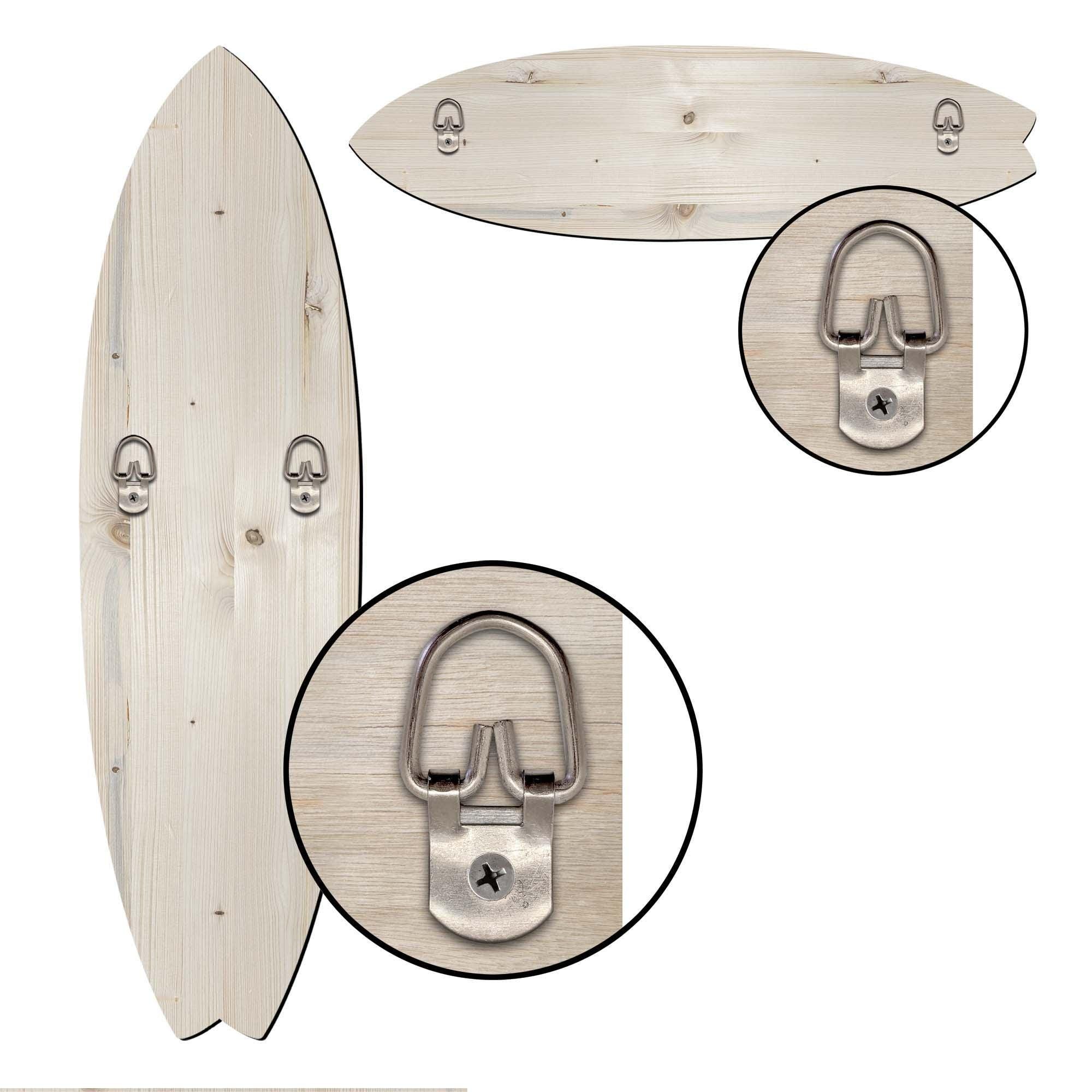 Beach Surf Van Surfboard Coastal Wooden Wall Art by G. Debrekht ...