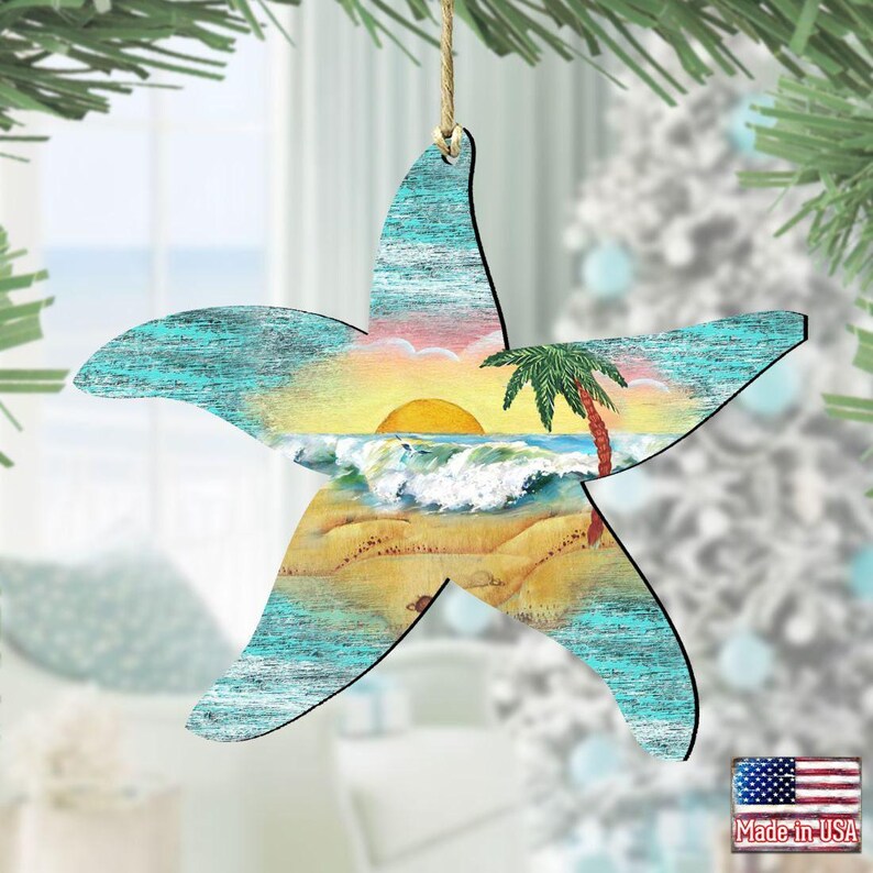 G. DeBrekht Starfish Ornament
