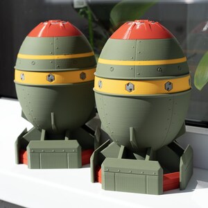 Nouvelle Mini boîte de rangement de bombes nucléaires Figurine rétro décor  de bureau pour la décoration de la maison