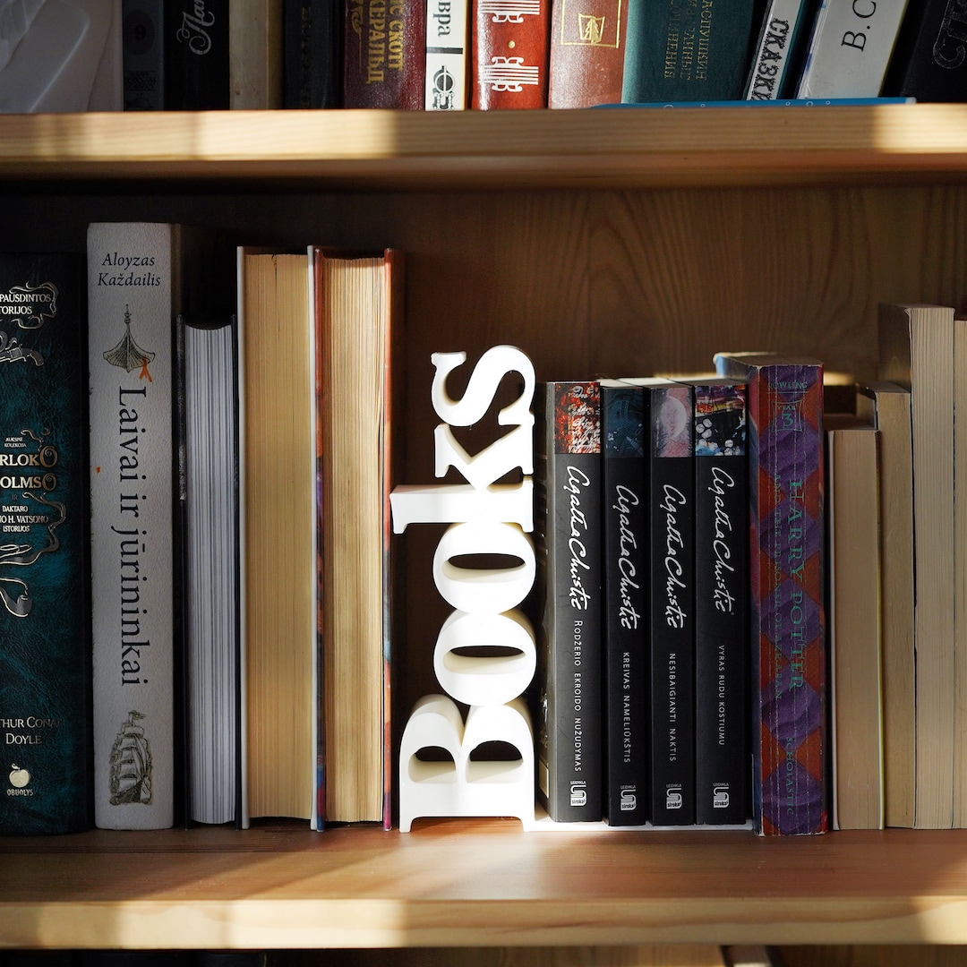Bookends. Custom Made Bookends. Words Symbols Etsy