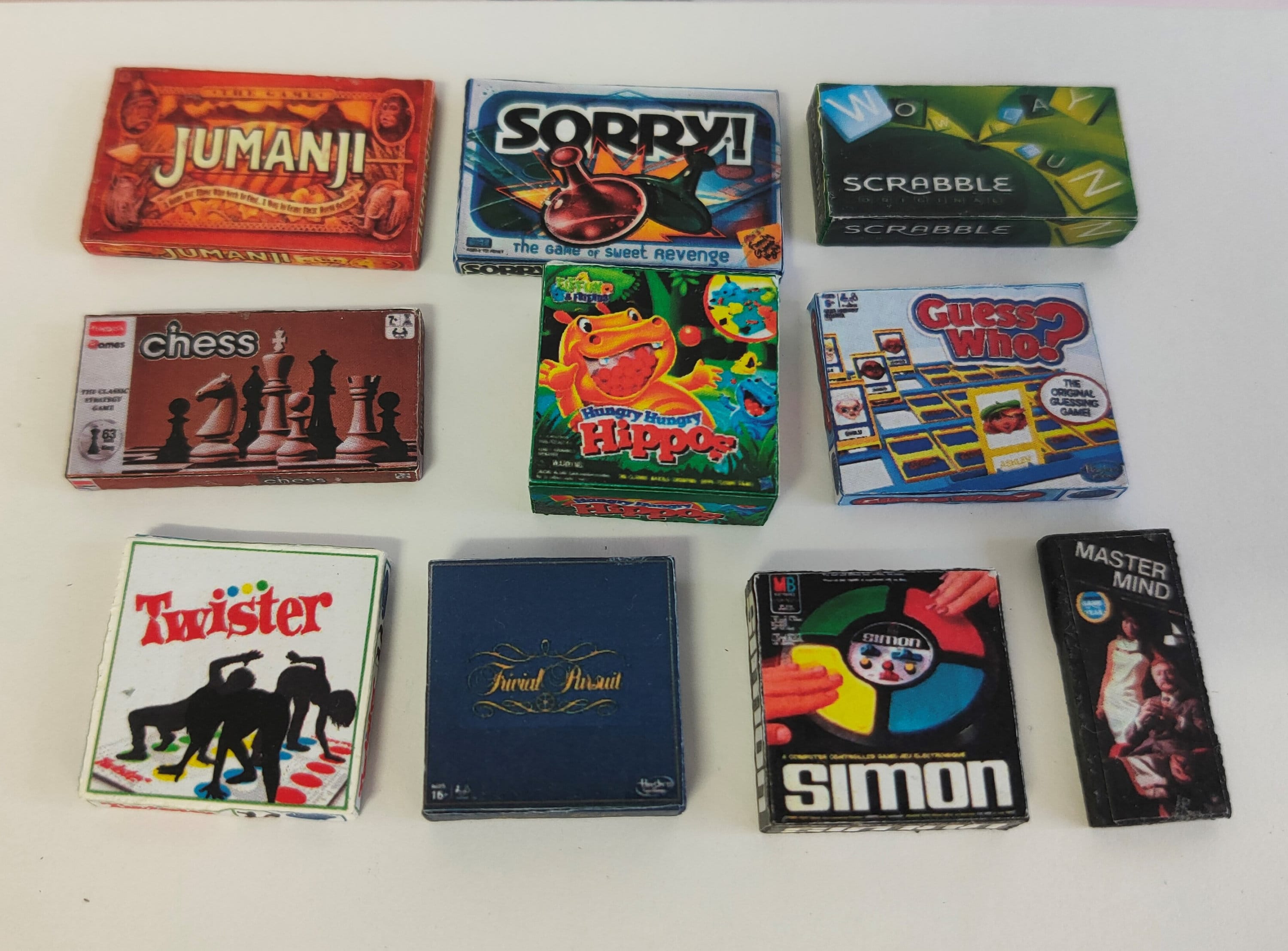 112 Miniature Board Games Etsy