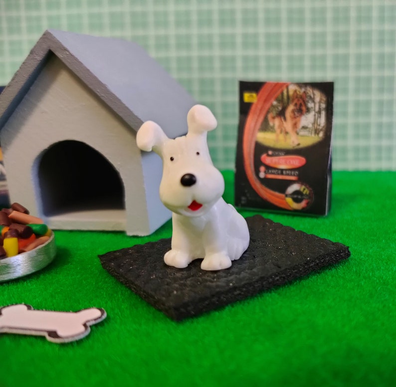 1:12 Miniature Dog House & Accessories image 3