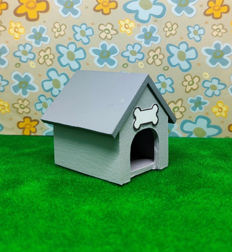 1:12 Miniature Dog House & Accessories image 7