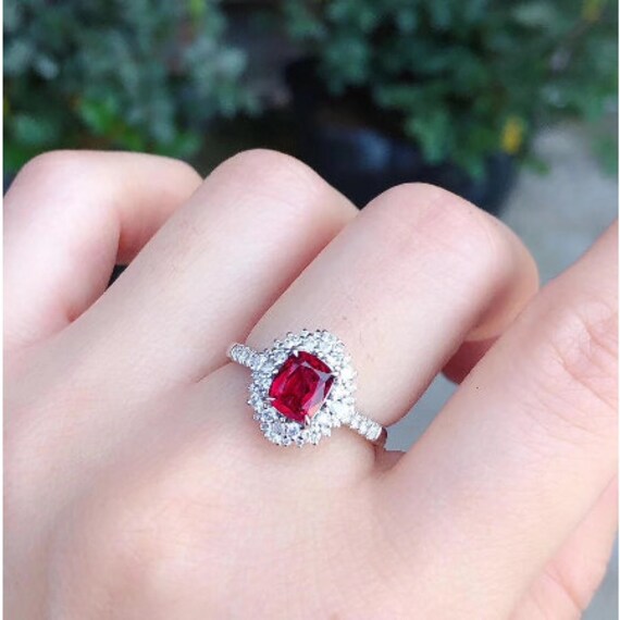 Spinel birthstone ring deals