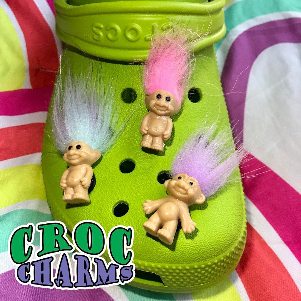 Troll Doll Shoe Charm