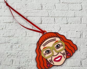 Gladys Horror Ornament 3D Printed