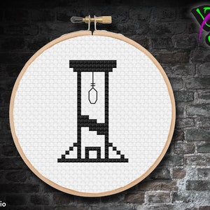 Mini Noose cross stitch pattern / Digital PDF