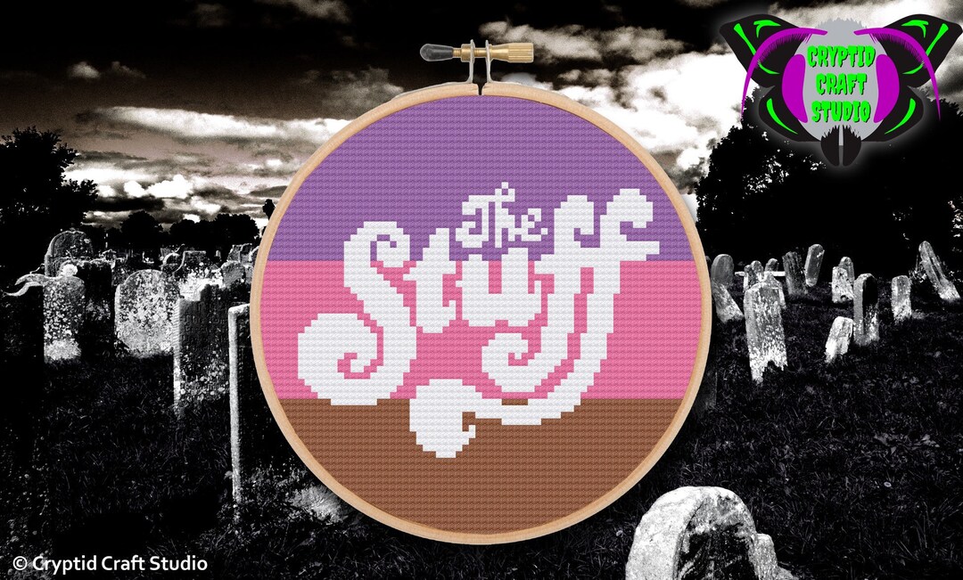 The Stuff Horror Movie Cross Stitch Pattern / Digital PDF - Etsy