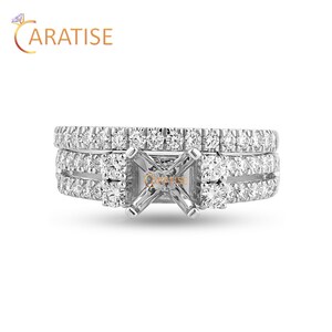 0.68 TDW Round Cut Diamond Ring | White Gold | EF Color VS Clarity | Lab-grown Ring | Engagement Ring For Special One