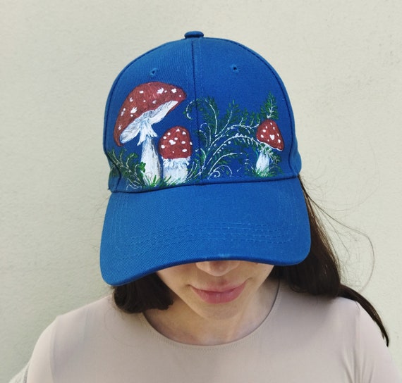 women\'s baseball cap .hand painted Hand Painted Women main image 2