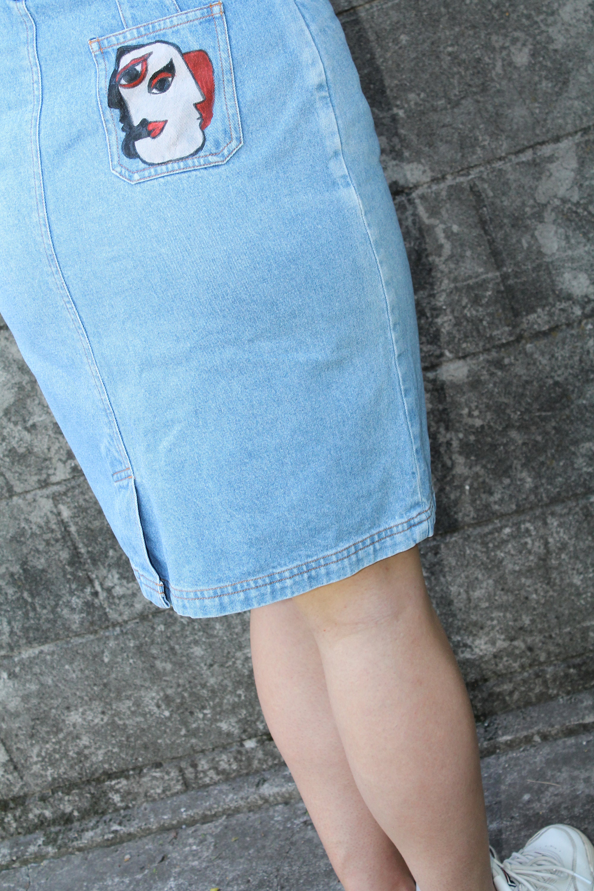 Picasso Print Skirt main image 0