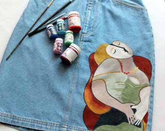 Picasso Skirt - Paris Print main image 1