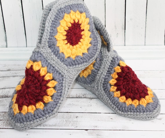 Granny slipper clearance boots