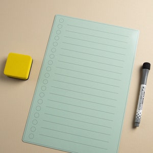 Réfrigérateur magnétique Planificateur de liste de tâches, Planificateur d’effacement à sec, Planificateur de repas personnalisé, Planificateur hebdomadaire, Planificateur familial, Planificateur de repas hebdomadaire