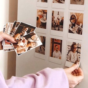 Personalised Photo Magnets Save the date Photo Tiles magnets Photo Strip Magnets Kitchen magnets Custom Picture magnets Packet in envelope