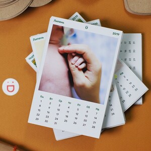 Custom birthday calendar Magnets, Minimalist calendar, Save the date Magnets, unique photo gift, magnetic calendar for fridge, 2023 calendar