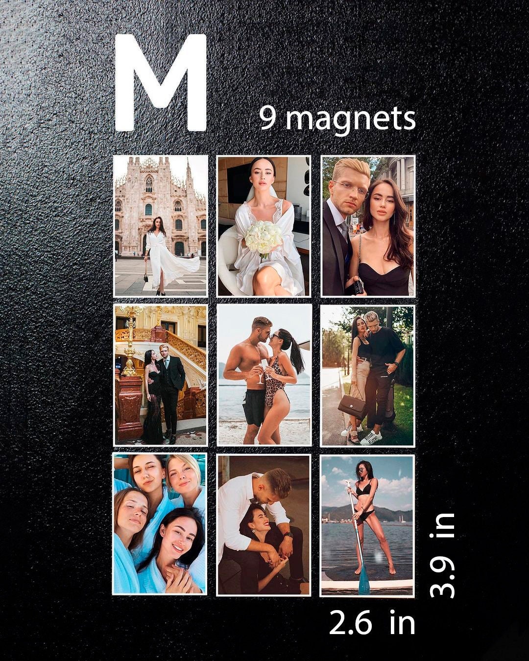 Fridge Magnets Photo Custom Magnets Photo Print Holiday Gift Picture Magnets  Gifts Photo Printing Holiday Deals Anniversary Gift 