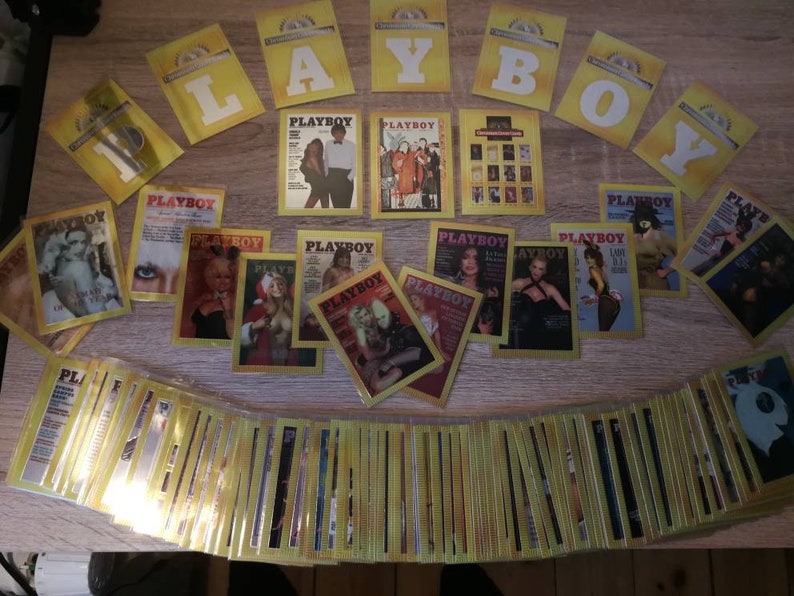 Playboy Chromium 1995 Trading Cards Complete Set 1100 Etsy