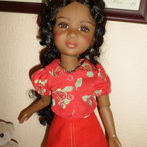Corsage, Top, Bluse für Ruby Red Fashion Friends, RRFF, Little Darling, Paola Reina Las Amigas, Chérie Corolle