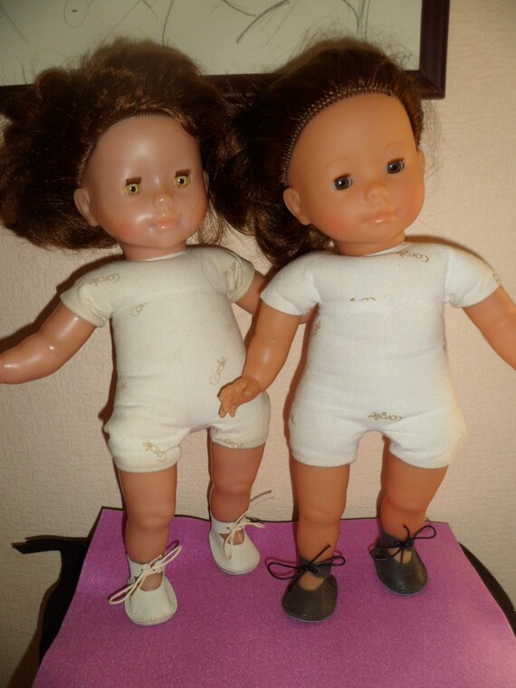 Poupée Corolle Les Chéries Brune Avec Tenue De Ballerine, Vintage