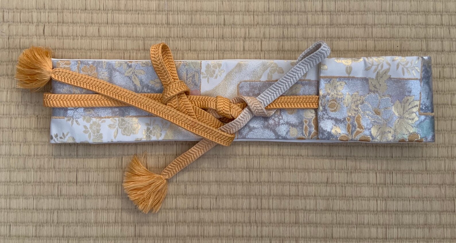 Japonés Obi faja. Material de Kimono Antiguo Etsy