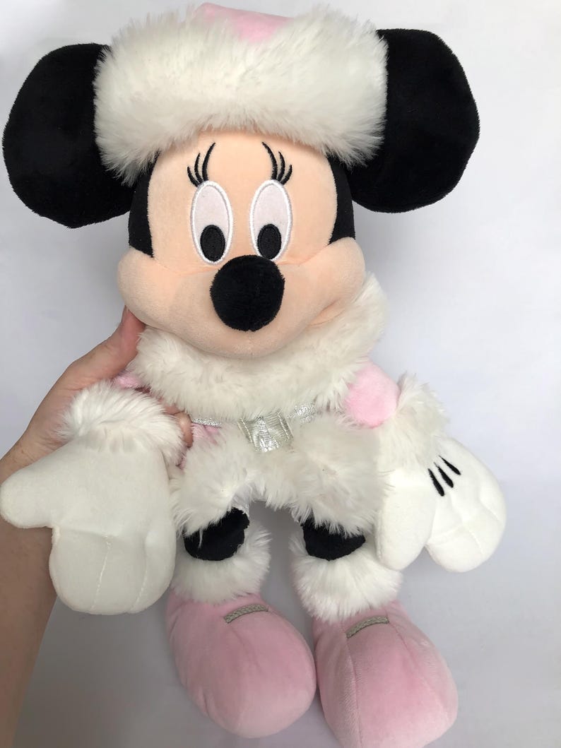 Minnie Mouse Winter Plush - Exclusive Disney Store, Mickey Mouse image 1
